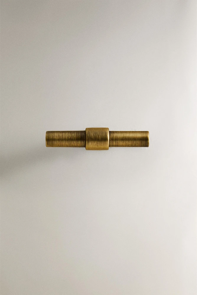 SET OF GOLD METALLIC KNOBS (SET OF 2