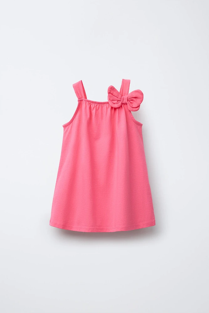 STRAPPY BOW DRESS