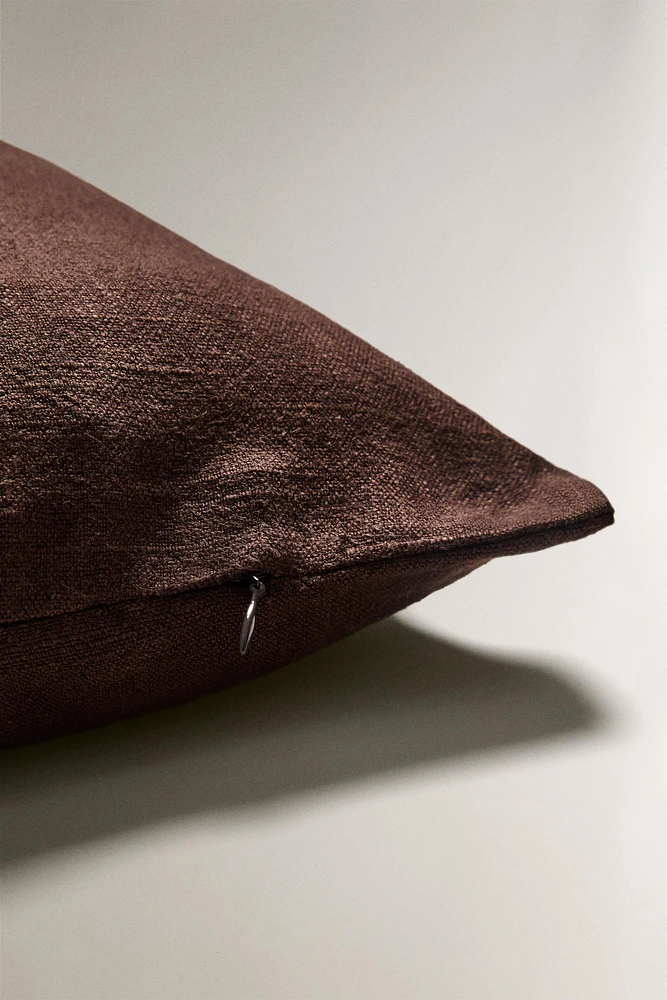 HOUSSE DE COUSSIN UNIE