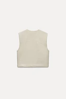 SOFT V-NECK VEST