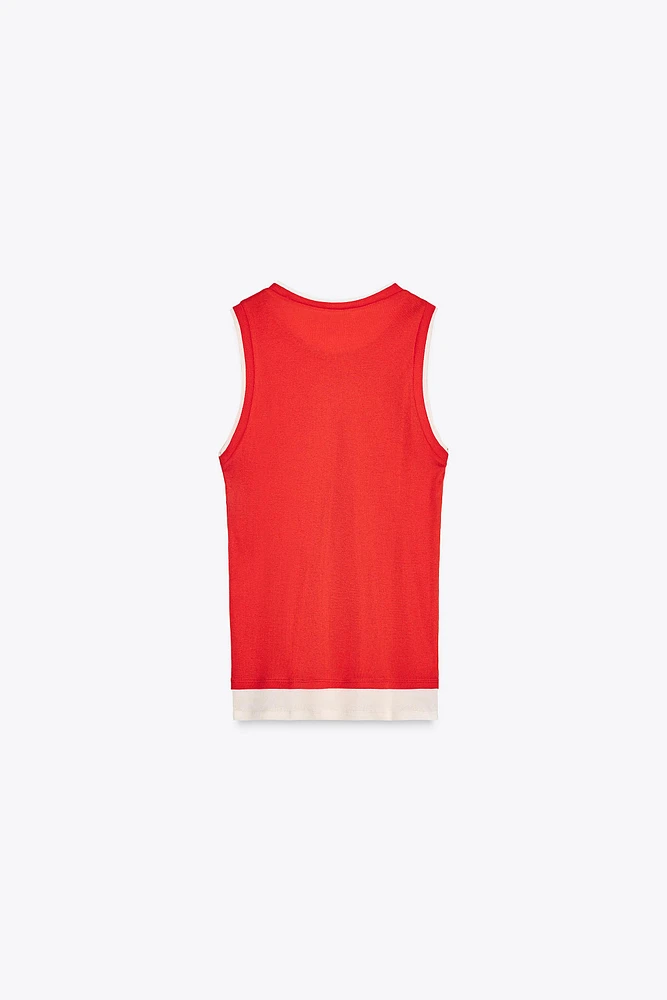 DOUBLE LAYER T-SHIRT