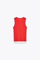 DOUBLE LAYER T-SHIRT