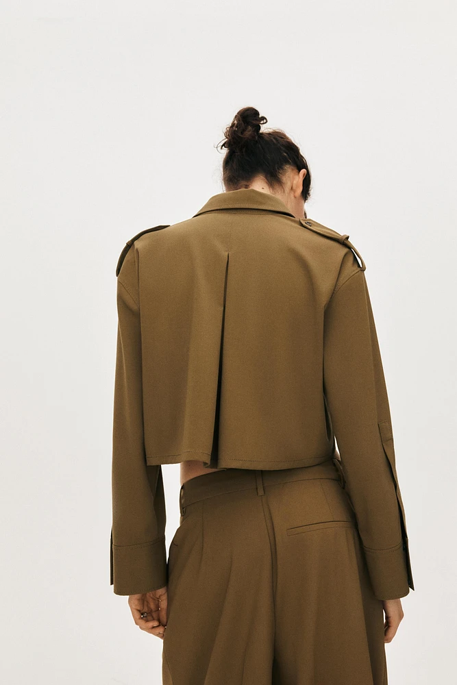 ASYMMETRIC FRONT PANTS