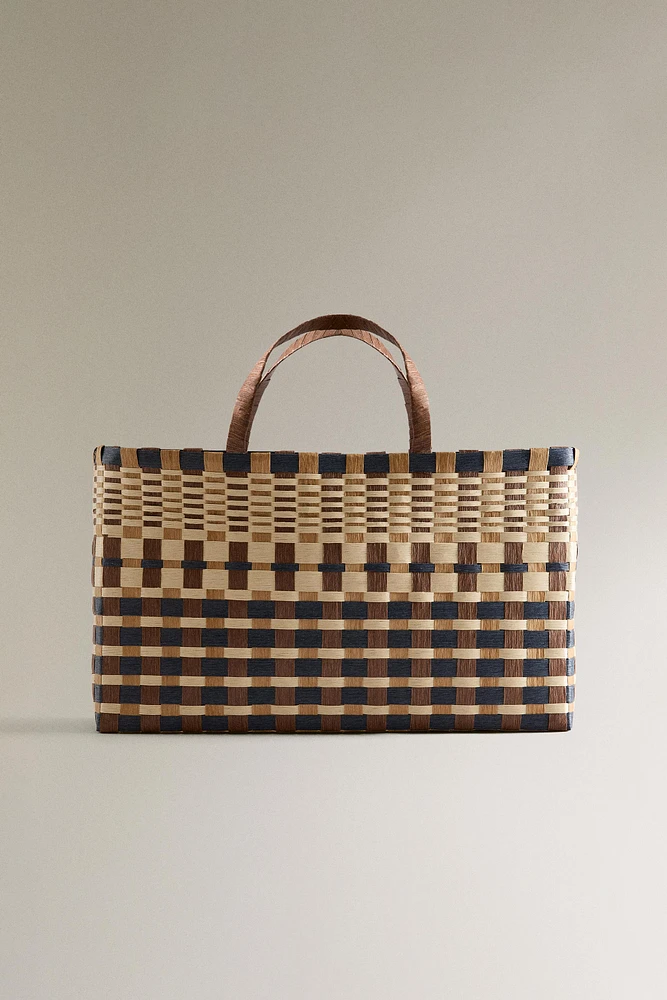 SAC CABAS MULTICOLORE