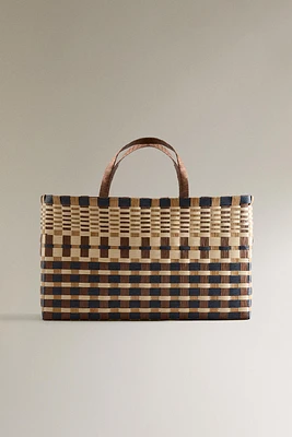 SAC CABAS MULTICOLORE