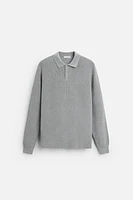 PEARL KNIT POLO SHIRT