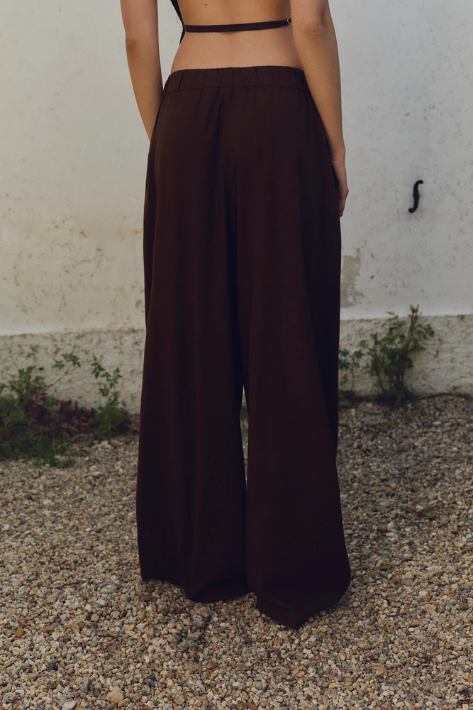 EMBROIDERED PANTS