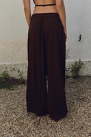 EMBROIDERED PANTS