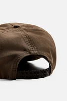 CASQUETTE DÉLAVÉE BRODERIE GUITARRICADELAFUENTE
