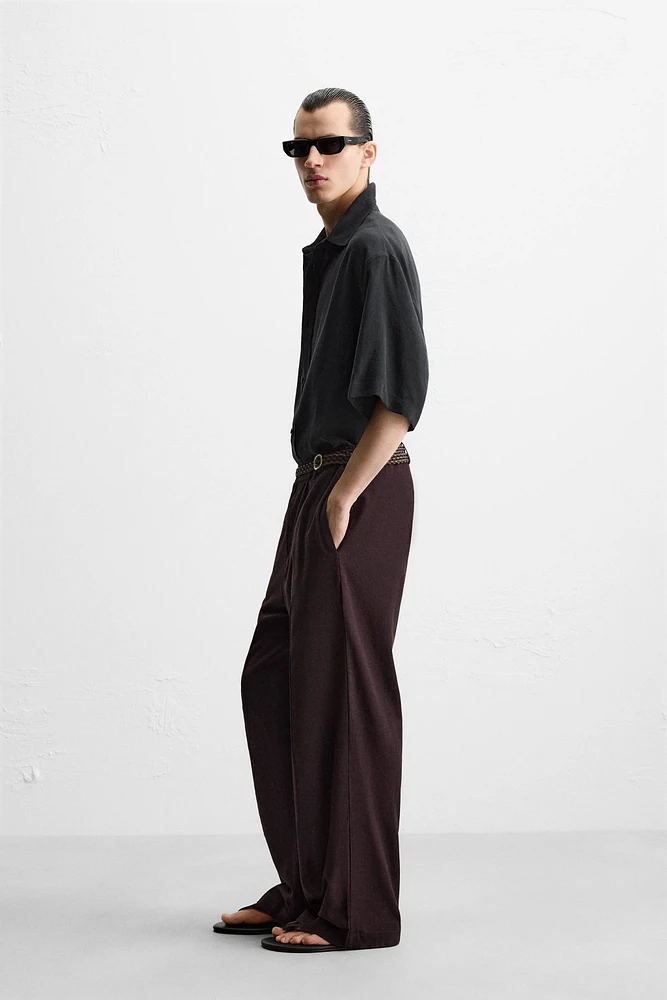 RELAXED FIT FLOWY SHIRT