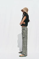 PANTALON PARÉO LARGE RAYURES