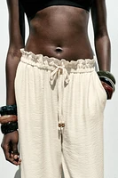 FLOWY WIDE LEG PANTS