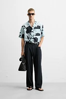 CHEMISE À IMPRIMÉ FLORAL