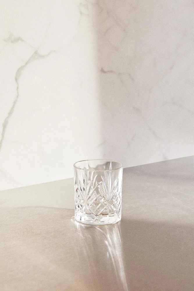 VERRE À SHOT TAILLÉ CRISTALLIN