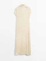 Long flowing dress with scarf detail - Limited Edition