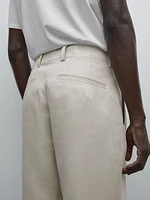 Pantalon 100 % lin