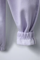 WARM AND COZY JOGGING PANTS WITH TOPSTITCHING