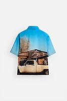 PHOTOGRAPHIC PRINT SHIRT