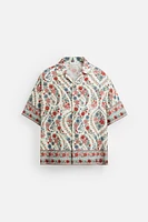 CHEMISE À IMPRIMÉ FLORAL