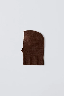 STRUCTURED KNIT BALACLAVA