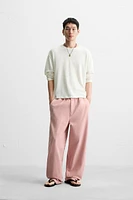 WASHED CANVAS PANTS