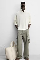 LINEN - WOOL HOODIE