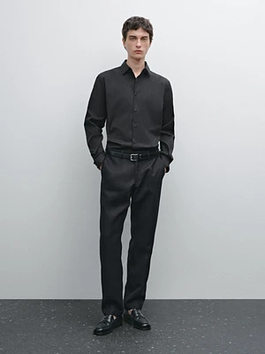 Slim fit stretch shirt