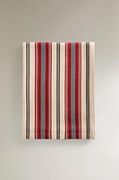 STRIPED COTTON BLANKET