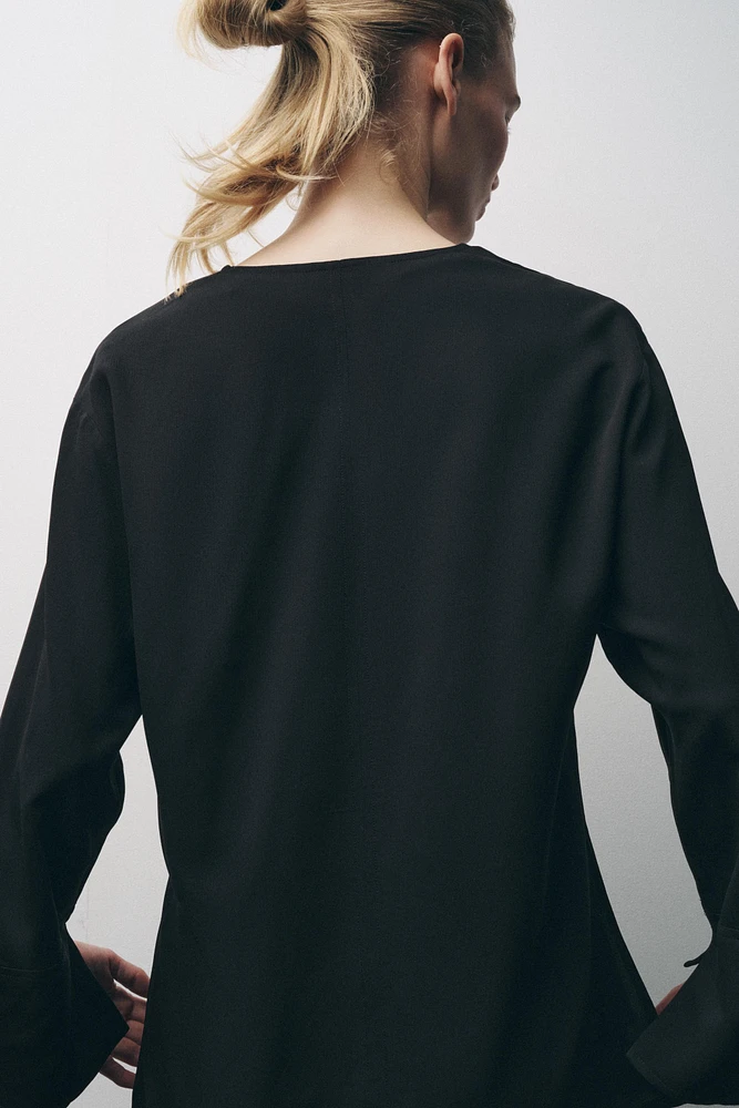 SIDE STRIPE BLOUSE ZW COLLECTION