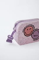 SMILEYWORLD ® RUBBERIZED CROSSBODY BAG