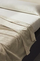 COTTON BEDSPREAD WITH GEOMETRIC DESIGN