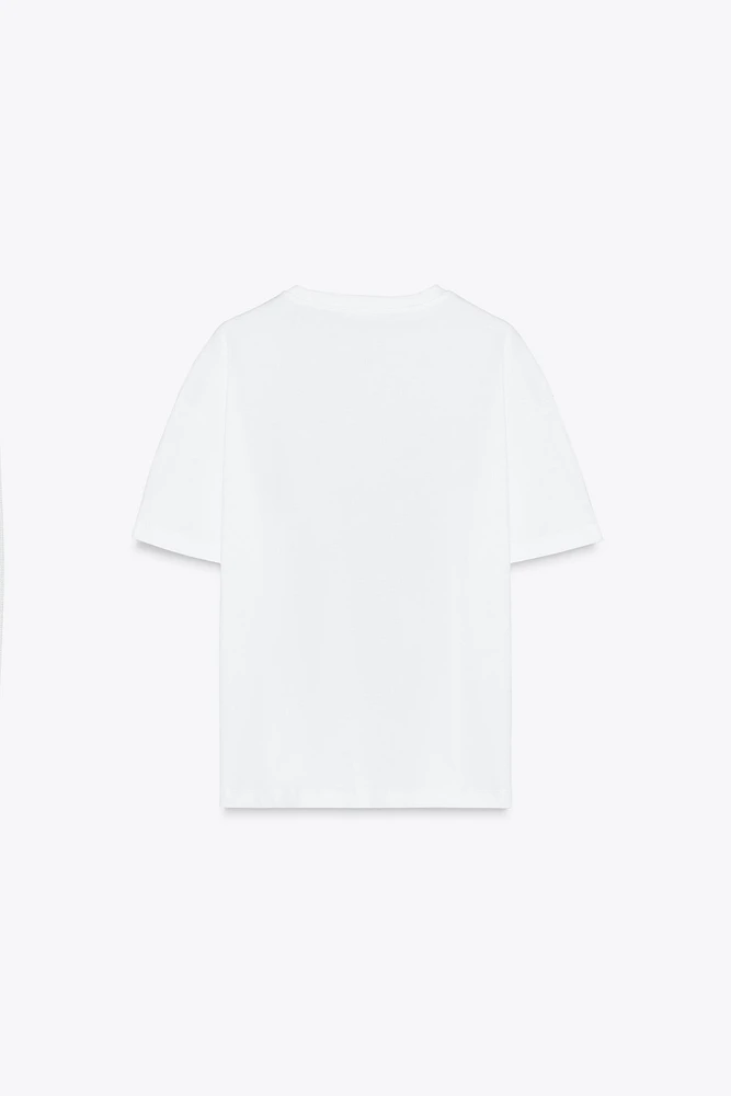 T-SHIRT WITH GIRL PRINT