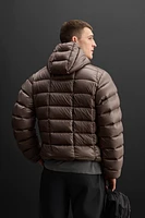 HOODED DOWN JACKET