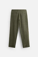 100% LINEN SUIT PANTS