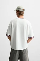 T-SHIRT STRUCTURE FOOT RÉTRO