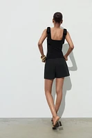 STRETCH BOW TOP