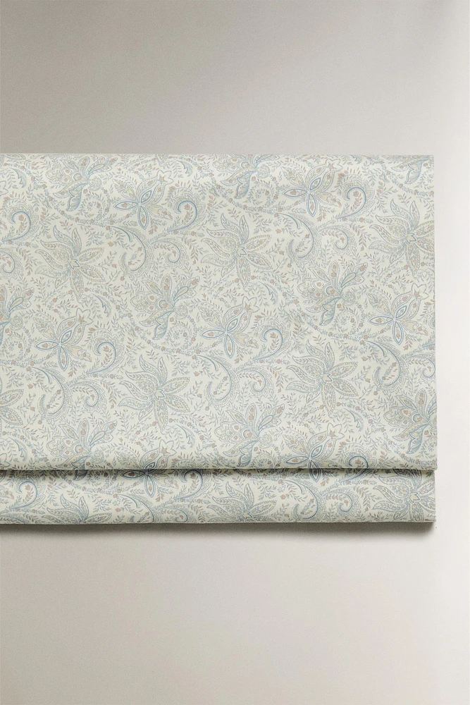 DRAP DE DESSUS SATIN IMPRIMÉ PAISLEY