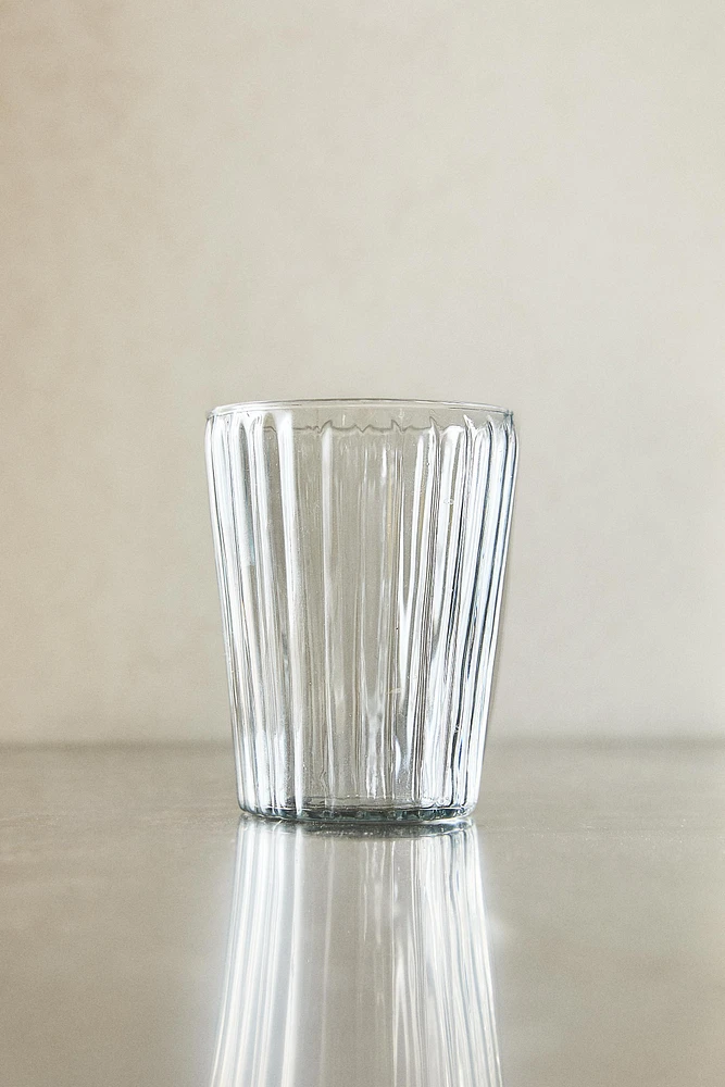VERRE RELIEF VERRE RECYCLABLE