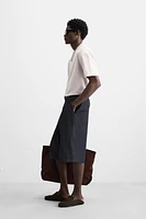 RELAXED FIT STRUCTURED T-SHIRT