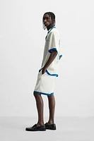 PATTERNED SATIN EFFECT SHORTS