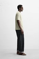 TEXTURED T-SHIRT