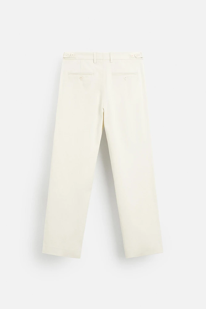 PANTALON À TEXTURE