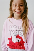 HELLO KITTY © PRINT SWEATSHIRT