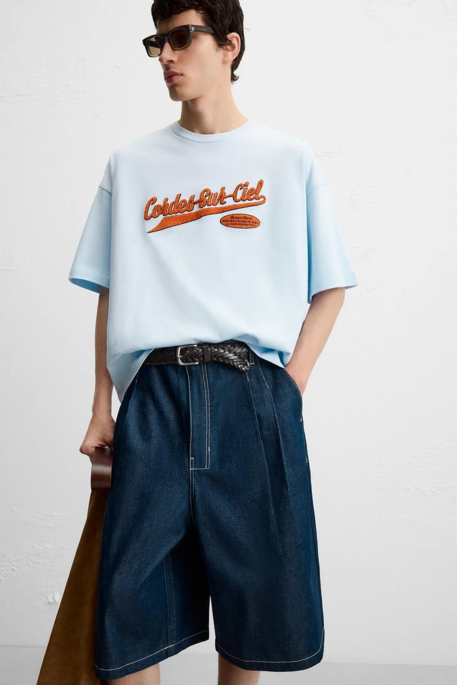 TERRY PATCH T-SHIRT