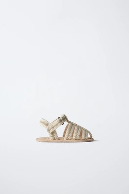 SOFT COTTON FISHERMAN SANDALS