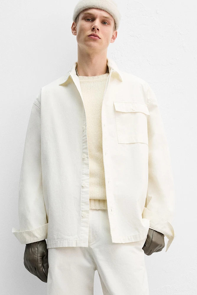 TEXTURED OVERSHIRT LIMITED EDITION