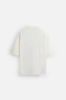 CHEMISE EN MAILLE AJOURÉE