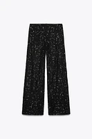 SEQUIN VOLUME PANTS
