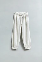 TEXTURED BALLOON PANTS