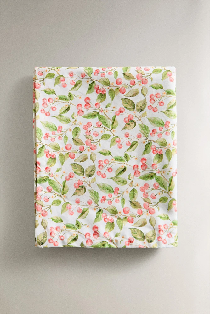 NAPPE ENDUITE IMPRIMÉ CERISES